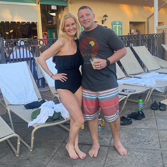 HILOR One Shoulder Asymmetric Ruffle Swimsuit   NEW WITH TAGS! - Picture 13 of 16